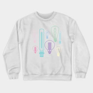 Vintage Light Bulbs Crewneck Sweatshirt